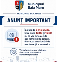 Anunt Important